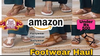 “Amazon Footwear Haul 👡 | Flat Sandals Under ₹500 | Best Affordable Sandals 2025”