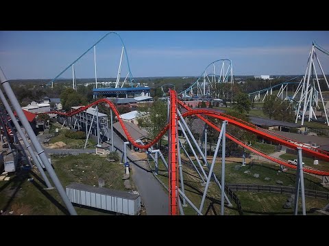 Front row point of view footage of Thunder Striker