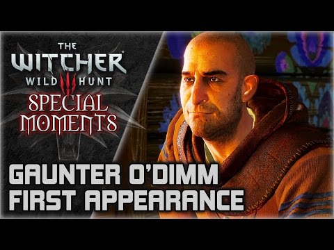 WITCHER 3 ► Gaunter O'Dimm' s FIRST APPEARANCE (White Orchard scene)
