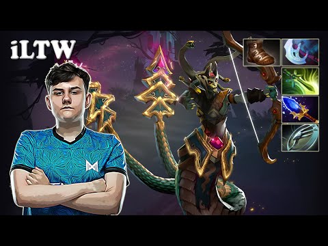 iLTW - Medusa Safelane | Dota 2 7.29d Gameplay