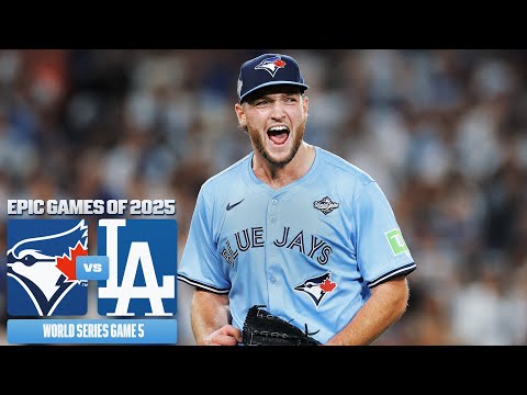 FULL GAME: 22-year old ROOKIE Trey Yesavage makes World Series HISTORY! (2025 World Series Game 5)