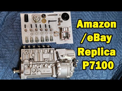 12v Cummins Chinese made P7100 P-Pump Replica - Let's disassmble and compare to Bosch