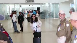 Malaika Arora, Juhi Chawla, Armaan Jain And Anissa Malhotra  At Jaisalmer Airport