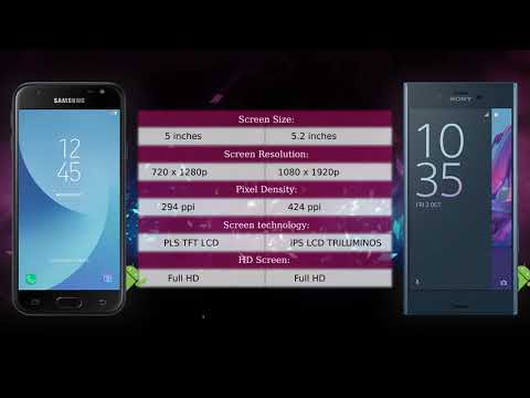 Samsung Galaxy J3 2017 vs Sony Xperia XZ - Phone comparison