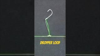 How to Tie a Dropper Loop Knot | Fast, Reliable &amp; Easy Fishing Loop. #dropperloopknot #fishingknot