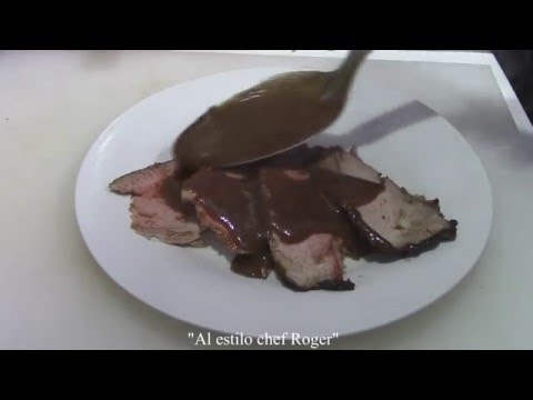 Cerdo en salsa de ciruela, Receta #171, Recetas navideñas