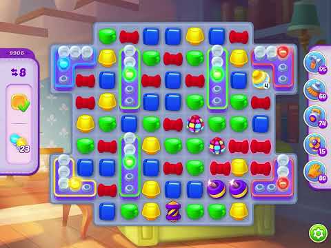 Homescapes level 9906 hard no booster