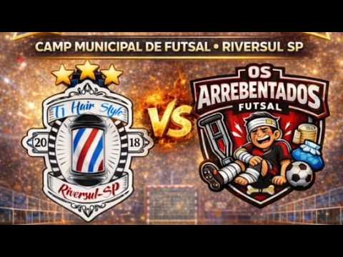 FINAL CAMPEONATO MUNICIPAL DE FUTSAL | RIVERSUL/SP | AO VIVO