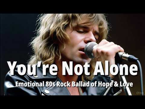 You’re Not Alone – Emotional 80s Rock Ballad of Hope & Love