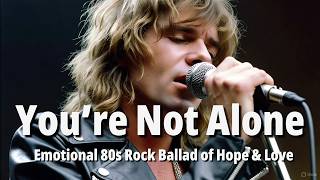 You’re Not Alone – Emotional 80s Rock Ballad of Hope &amp; Love