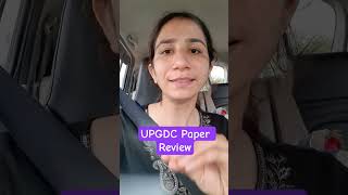 UPGDC Paper Review | Subject Education #upgdc #ugcneteducation #education