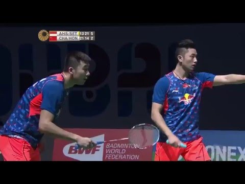 Dubai World Superseries Finals 2015 | Badminton F M5-MD | Ahs/Set vs Chai/Hong