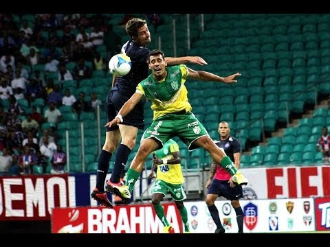 Bahia 1 X 1 VItória da Conquista. Gols de Tatu e Wrangler (19/2/2014)