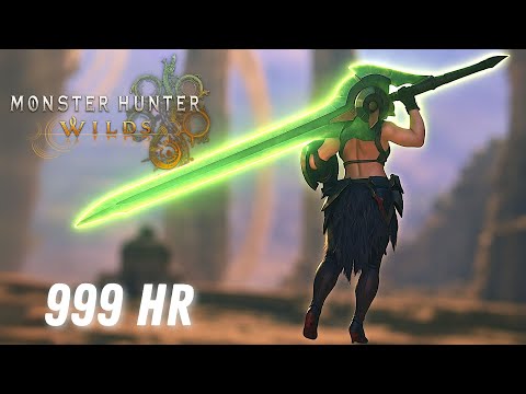 What 999 Hours of Long Sword Looks Like | MHwilds