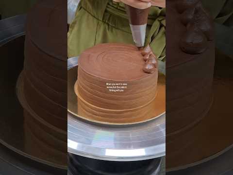 Chocolate ganache cake