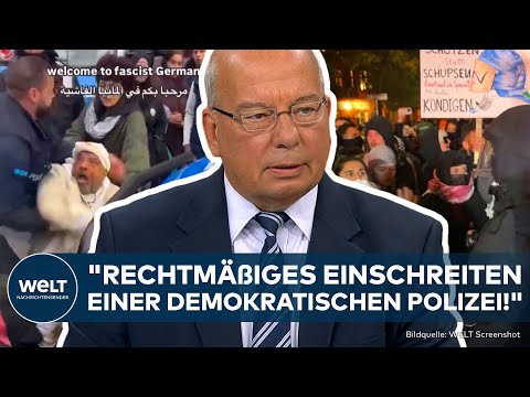 BERLIN: Palästinenser-Protest! "Hätte verboten werden müssen!" Randale und brennende Barrikaden!