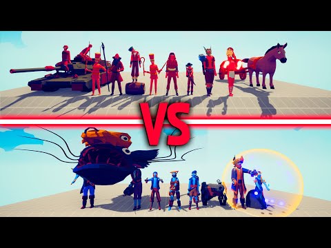 LEGACY TEAM vs PIRATE TEAM Part 2 | TABS - Totally Accurate Battle Simulator
