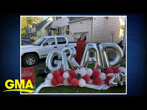 Graduate begins journey of paying off student loan