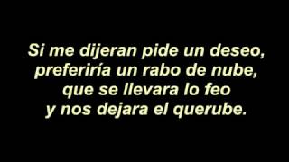 Rabo de nube (Silvio Rodriguez) Instrumental con letra