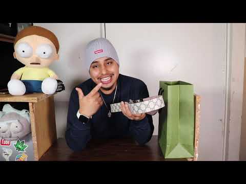 GG SUPREME BELT W/ G BUCKLE UNBOXING!