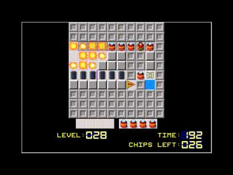 Chip's Challenge 2 Level 28 "SAPPER DO" (176 seconds, current version)