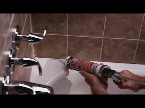 DAP | How to Fix a Bathtub Using DAP Kwik Seal Ultra