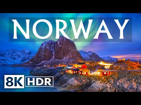 Norway 8K HDR 120fps Amazing Beautiful Nature | 8K TV Test Video