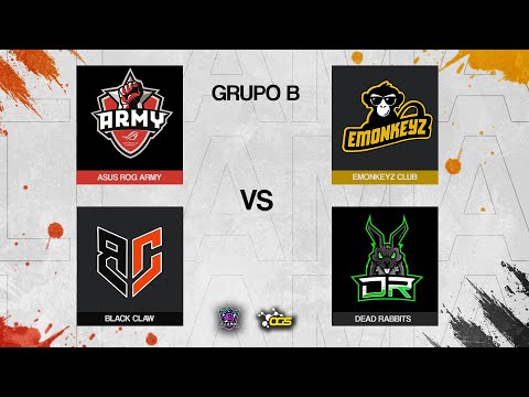 [J1] Llama League II - Grupo B: ASUS Rog Army VS eMonkeyz Club & Black Claw VS Dead Rabbits