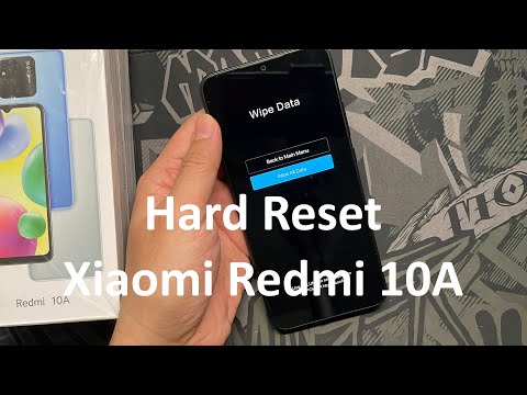 How to Hard Reset Xiaomi Redmi 10A
