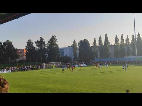 Hlučín - Baník Ostrava 0:1 po prodloužení (Nemanja Kuzmanovic neproměněná penalta) 25.8.2021