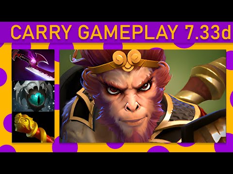 ⭐20+ Kills! No[o]ne- Monkey King Carry Gameplay - Dota 2 Top MMR