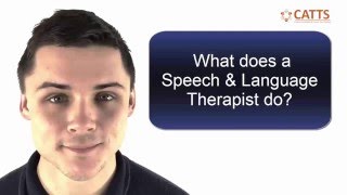 What does a Speech & Language Therapist (Pathologist) do?