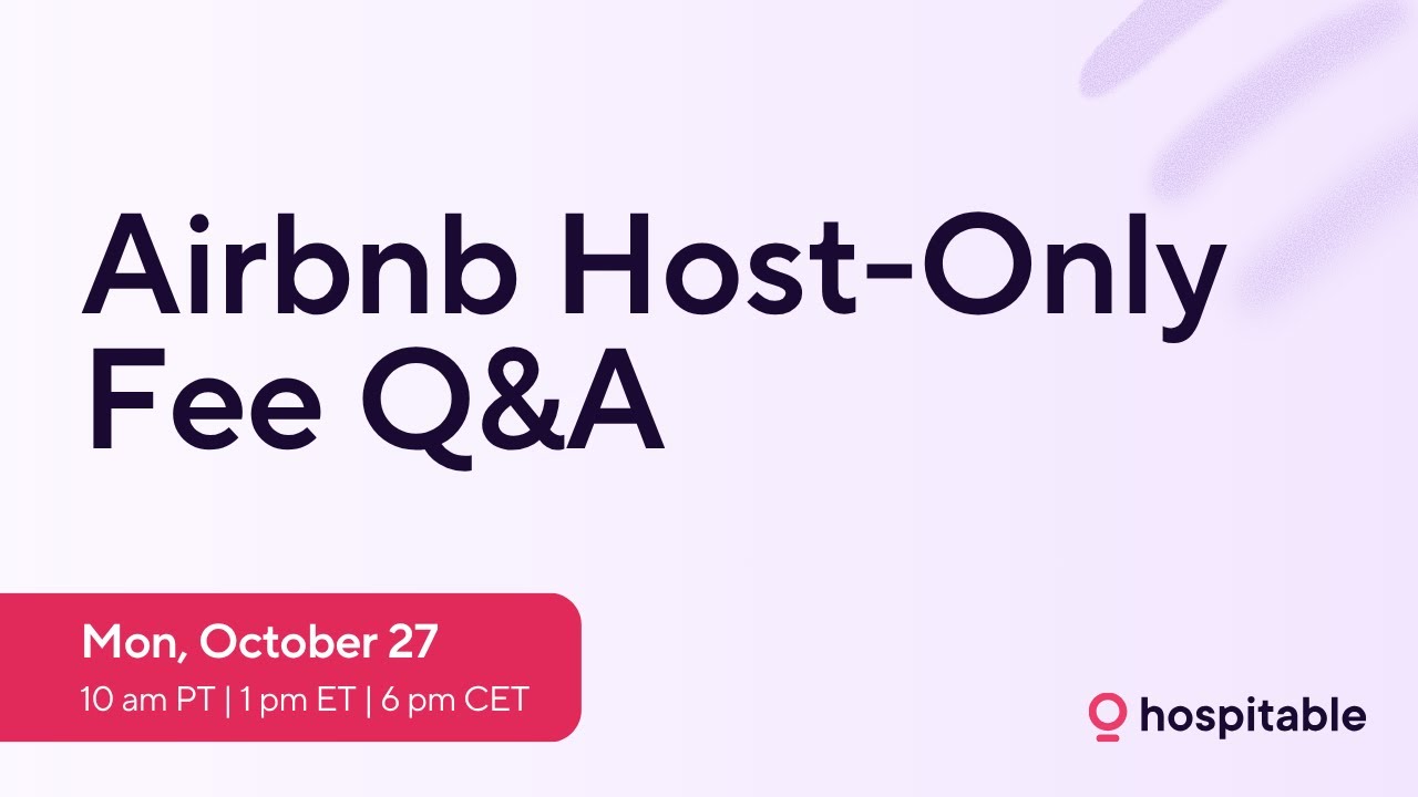 Airbnb Host-Only Fee Q&A