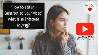 All about Endscreens What is an Endscreen?