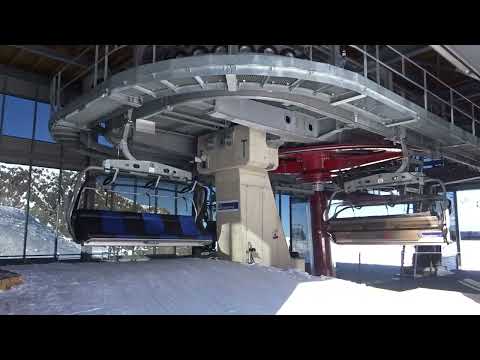 6er Lärmstange 1 Bergstation - Hintertuxer Gletscher