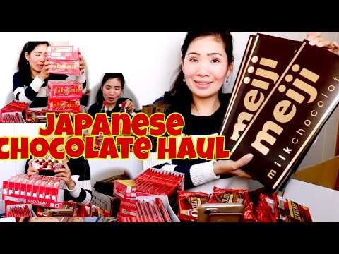 JAPANESE CHOCOLATE HAUL | PAMPASALUBONG ULIT, BUHAY TRAINEE SA JAPAN