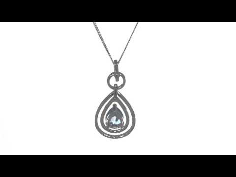 Spice of Life Necklace - 7536SILCZ/BT