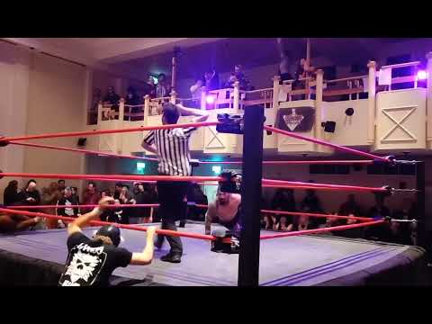 Dramatic ending to Nico Angelo v Connor Mills singles match | Creation Pro Wrestling