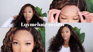 Bouncy highlighted curls from Luvmehair