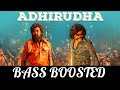 Adhirudha BASS BOOSTED | Mark Antony | Vishal, GV Prakash Kumar
