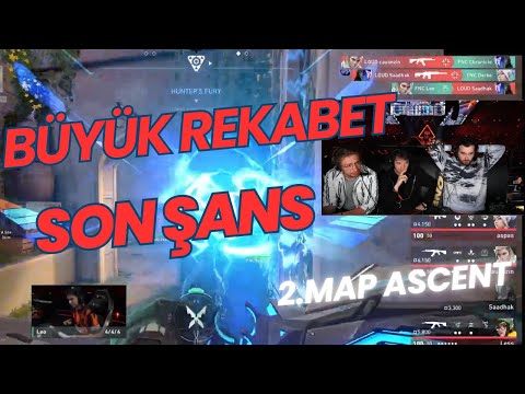 FERİT COMBATRY HELLİAN FNC VS LOUD İKİNCİ HARİTA VALORANT CHAMPIONS 2023 YARI FİNAL