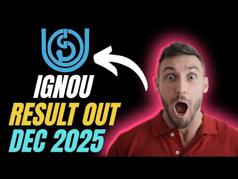 IGNOU December 2025 Result out Big News ( Early Declaration) | IGNOU result declared dec 2025