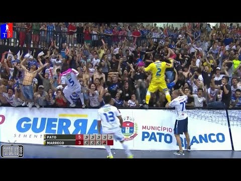 Melhores Momentos Pato 4(5)x(3)1 Marreco - FINAL Jogo 2 Campeonato Paranaense de Futsal 2017