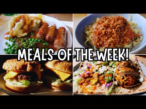 Easy Family Weeknight Dinners ~ UK Meals of the week