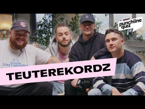 Teuterekordz (Lucky, Eddy-T) im Punchline Quiz