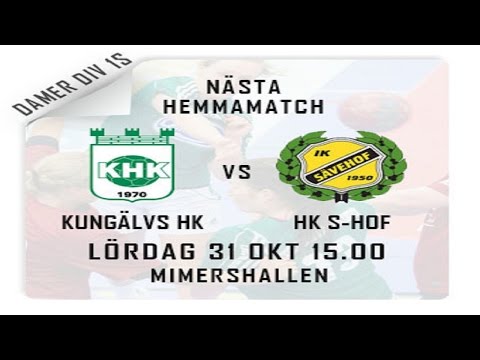 Match i Mimershallen Kungälvs HK - HK S-hof Damer