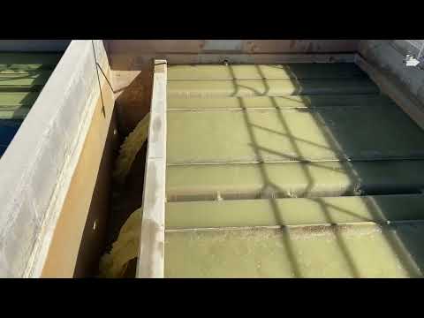 WTP Backwashing (6 minutes in - Time: 10:16am)