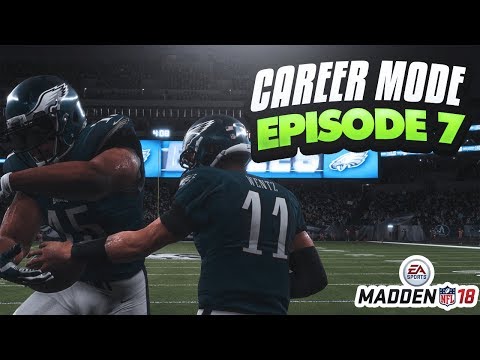 MADDEN 18 CAREER MODE EP 7! CARSON WENTZ IS THE BEST QB IN THE LEAGUE | WEEK 7 VS REDSKINS