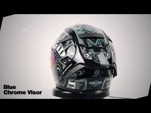 Steelbird SA-2 Terminator Aerodynamic Full Face Helmet