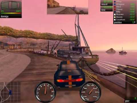 Gameplay Porsche 911 Carrera 4S Coupe Cote d'Azur